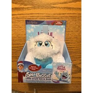 Elf on the Shelf Snobiggie Little Grunt Yeti Plush & Book NEW